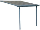 Pergola da Giardino in Alluminio 3x3,05m Onduline Emilia Grigio/Crystal-1