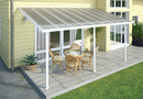 Pergola da Giardino in Alluminio 3x5,46m Onduline Emilia Bianco/Crystal-2