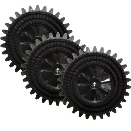 Kit 3 Spazzole con Corone Differenziate per Folletto Pulilux Pl515-1