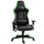 Chaise Gaming Ergonomique 72x54x126-136 cm en PVC Noir et Vert