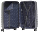 Set 3 Valigie Trolley Rigide in ABS 4 Ruote TSA Ravizzoni Titanio Silver-9