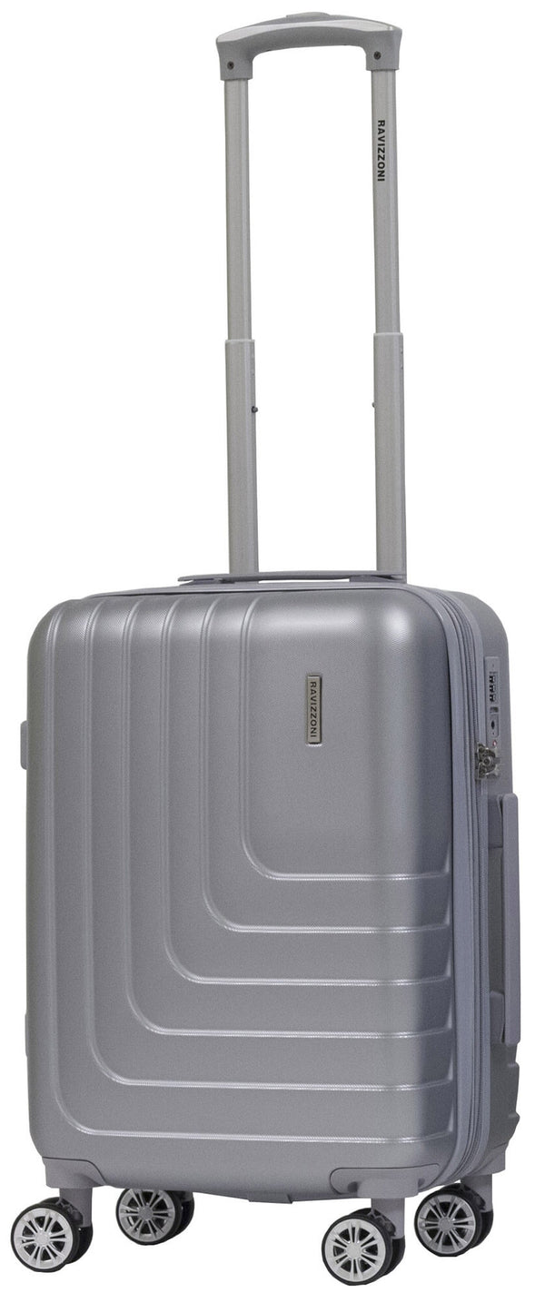 Trolley Bagage à Main Rigide ABS 4 Roues TSA Ravizzoni Titanium Argent acquista
