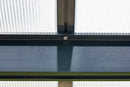 Pergola da Giardino 4,06x4,26m in Alluminio e Policarbonato Emilia-N21 Opalino Bianco-7