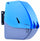 Distributeur de tickets détachables Distributeur 22x29x3,8 cm Visel D900 Bleu