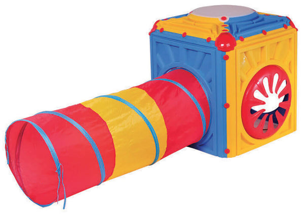 Cube avec jeu de tunnel pour enfants Bauer Activity Cube sconto
