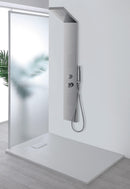 Colonna Doccia Idromassaggio in Acciaio Top Satinata-2