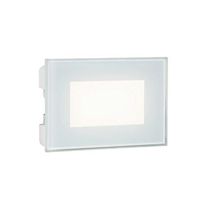 Lampe de Marqueur de Marche LED Rectangulaire Encastrée au Mur 3W 3000K Blanc Sovil prezzo