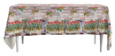 Tovaglia Antimacchia con Stampa Digitale 150x240 cm in Panama 100% Cotone Geranei-1