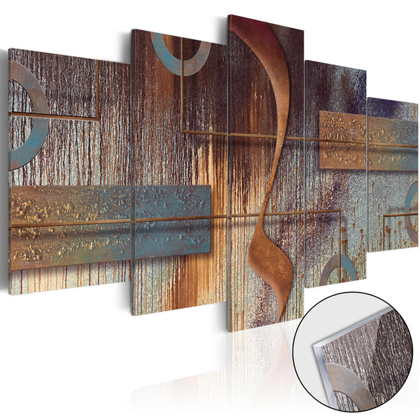 Tableau sur Verre Acrylique - Composition Orientale 100x50cm Erroi prezzo