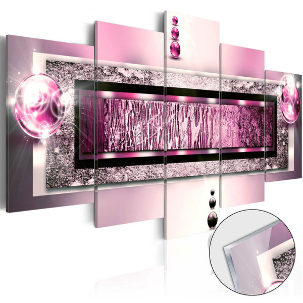 acquista Tableau sur Verre Acrylique - Rêve de Cyclamen 100x50cm Erroi