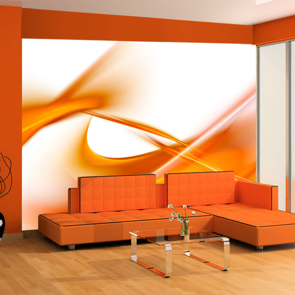 online Papier Peint Mural - Abstrait - Orange 450x270cm Erroi