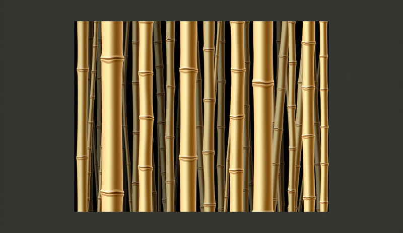 Fotomurale - Bamboo - Stems 200X154 cm Carta da Parato Erroi-2