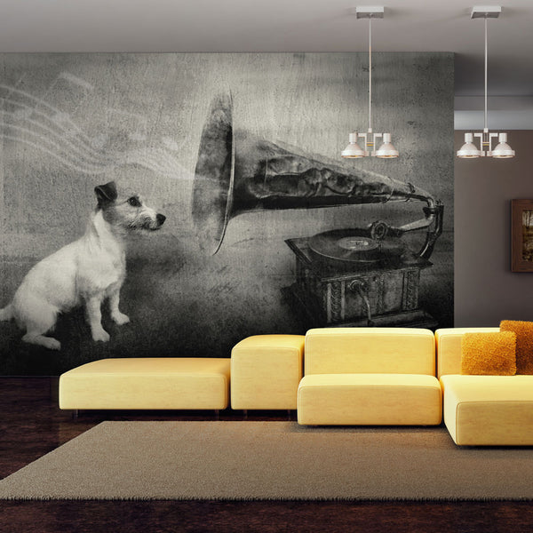 Papier Peint Fresque - Dog'S Melodies Wallpaper Erroi prezzo