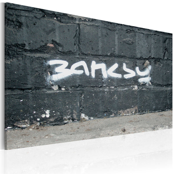 Toile - Banksy Signature Erroi online