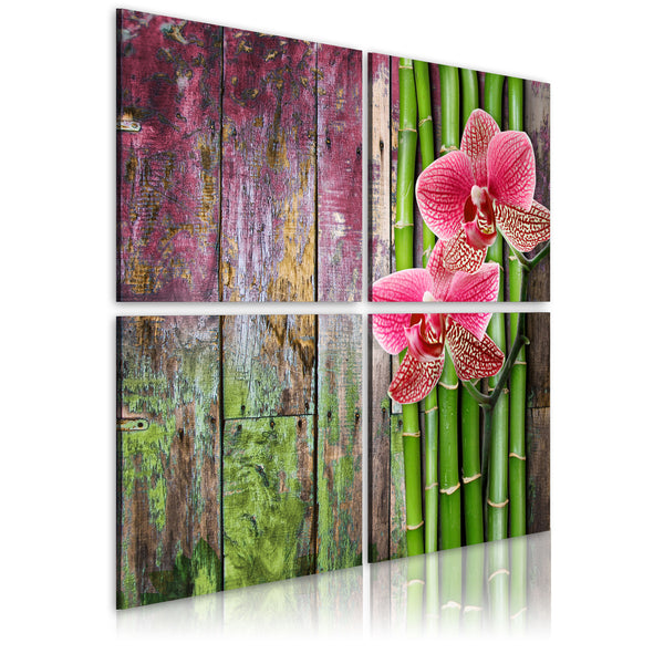 Affiche - Bambou Et Orchidée Erroi online