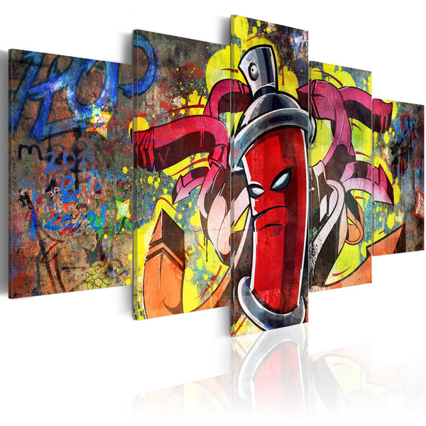 sconto Affiche - Angry Spray Can Erroi