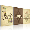 Quadro - Faith, Hope & Love Erroi-1