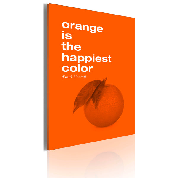 acquista Affiche - Orange est la couleur la plus heureuse Frank Sinatra Erroi
