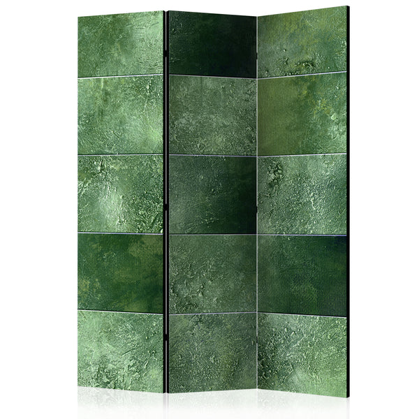 prezzo Paravent 3 Panneaux - Puzzle Vert 135x172cm Erroi
