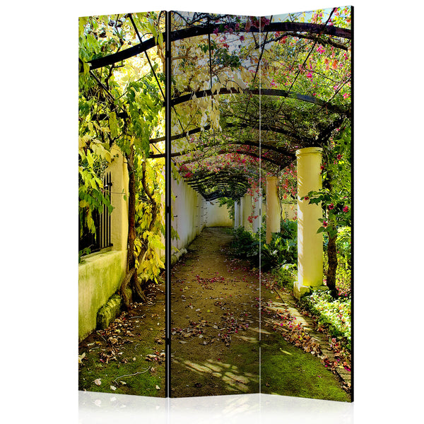 Paravent 3 Panneaux - Jardin Romantique 135x172cm Erroi acquista