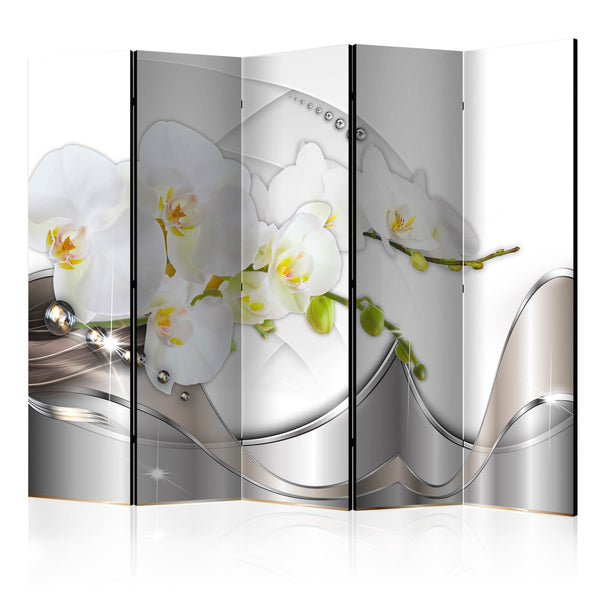 prezzo Paravent 5 Panneaux - Pearl Dance Of Orchids II 225x172cm Erroi