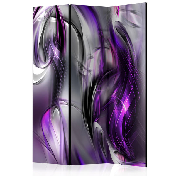 prezzo Paravent 3 Panneaux - Violet Swirls 135x172cm Erroi