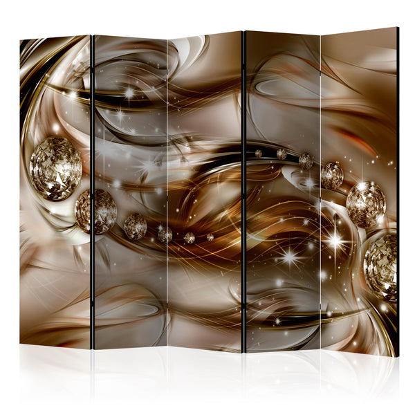 online Paravent 5 Panneaux - Chocolate Tide II 225x172cm Erroi