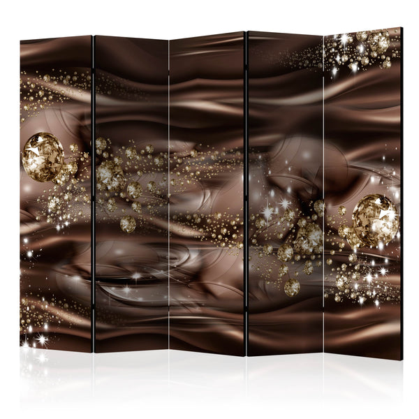 prezzo Paravent 5 Panneaux - Chocolate River II 225x172cm Erroi
