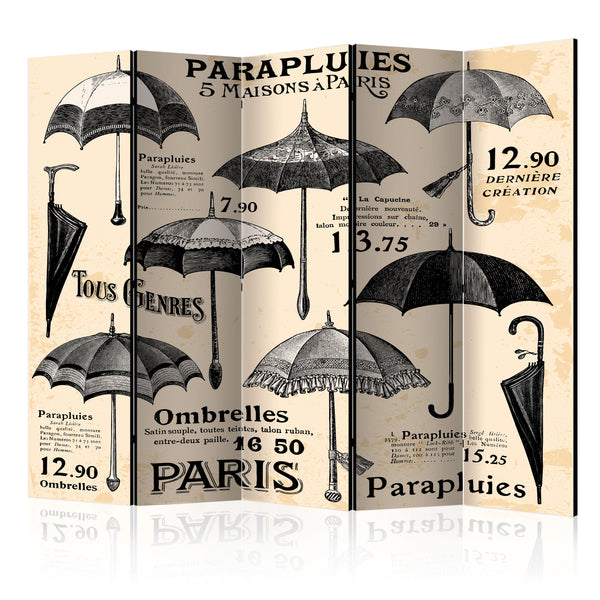Parapluie 5 Panneaux - Parapluies Vintage II 225x172cm Erroi sconto