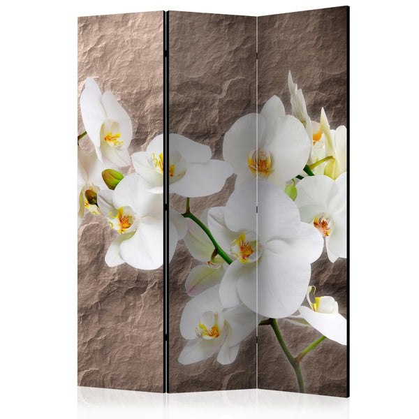 Paravent 3 Panneaux - Impeccabilité De L'Orchidée 135x172cm Erroi prezzo