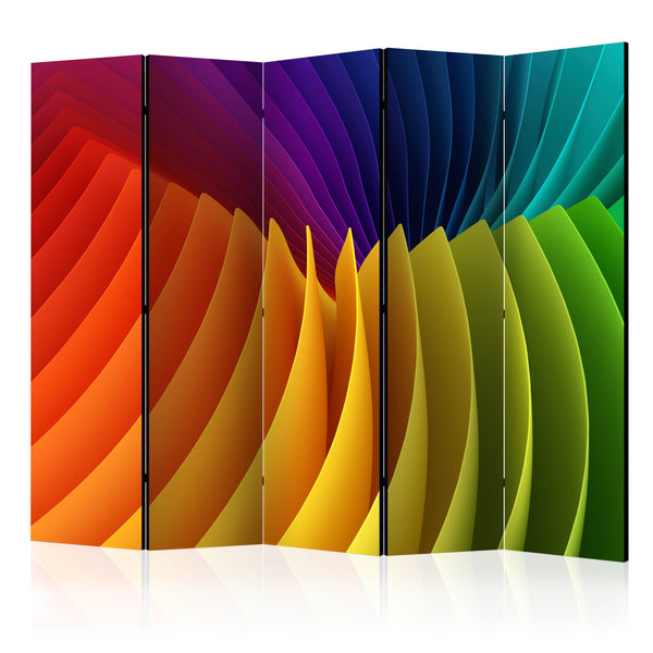 online Paravent 5 Panneaux - Rainbow Wave II 225x172cm Erroi