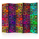Paravento 5 Pannelli - Colorful Abstract Art II 225x172cm Erroi-1