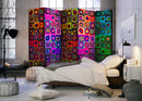Paravento 5 Pannelli - Colorful Abstract Art II 225x172cm Erroi-2