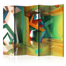 Paravento 5 Pannelli - Colourful Space II 225x172cm Erroi-1