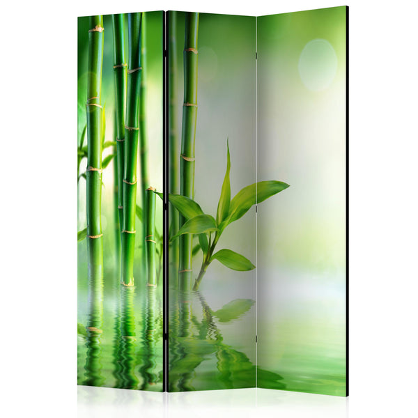 Paravent 3 Panneaux - Bambou Vert 135x172cm Erroi prezzo