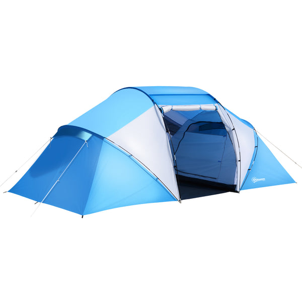 Tente de camping pour 6 personnes 460x230x195 cm acquista