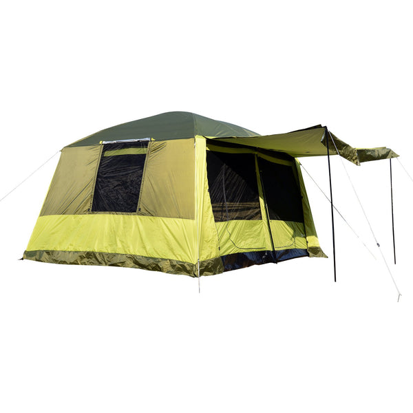 sconto Tente de Camping avec Véranda 8 Personnes 410x310x225 cm