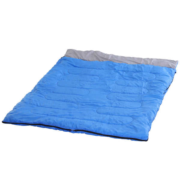 Gigoteuse Double 210x150 cm de -15°C à 10°C Bag Bleu Clair acquista