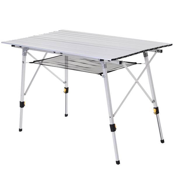 online Table de pique-nique de camping enroulable en aluminium 120x70x73 cm Wrap