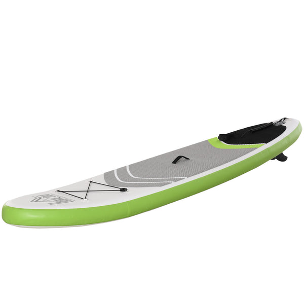 SUP Stand Up Paddle Gonflable 305x80x15 cm pour Adultes et Ados Vert et Blanc sconto