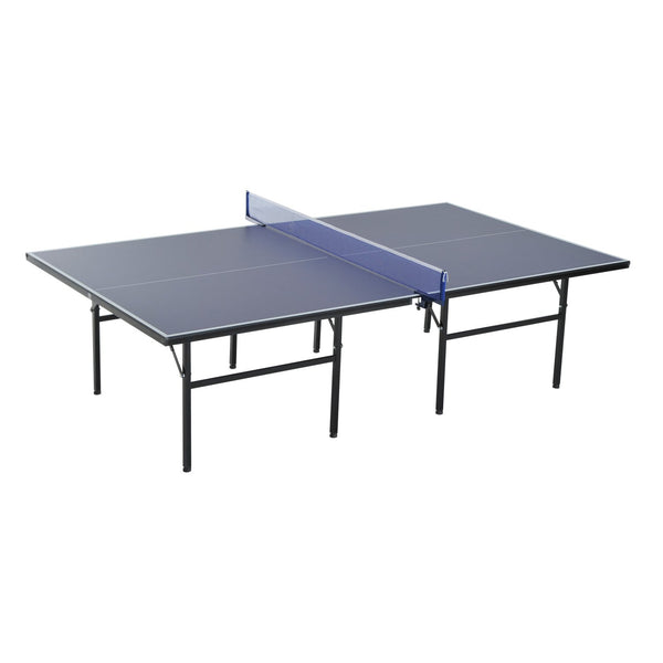 Table de ping-pong d'intérieur pliante en bois MDF et acier 152,5x274x76 cm sconto