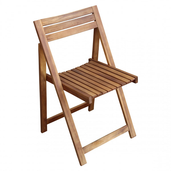 Chaise de jardin à bière 44x47x78 h cm en bois marron acquista