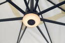 Lampada LED Ombrellone da Giardino con  Telecomando-3