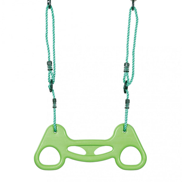 Balançoire trapèze avec cordes en plastique vertes online