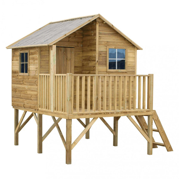 Maison de jeu en bois pour enfants Masha 220x174x250 h cm en bois prezzo