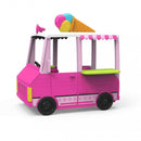 Casetta Gioco per Bambini Food Truck 130x108xh 134,5 h cm in Plastica Multicolor-2