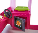 Casetta Gioco per Bambini Food Truck 130x108xh 134,5 h cm in Plastica Multicolor-7