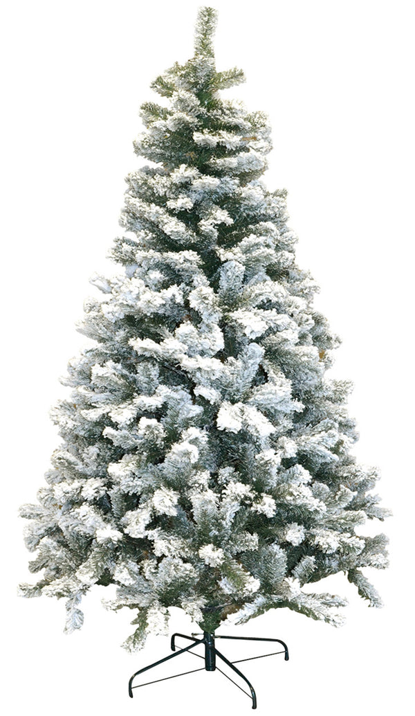 sconto Sapin de Noël artificiel couvert de neige Morel Green Pine différentes tailles
