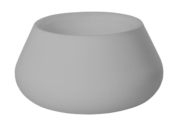 Vase Ø54x28 cm en Résine Arkema Conca Blanche online