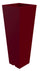 Vase 34x86 cm en résine Arkema Quadro 86 Ruby